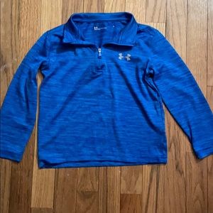 Boys Under Armour 1/4 zip up Dri-Fit